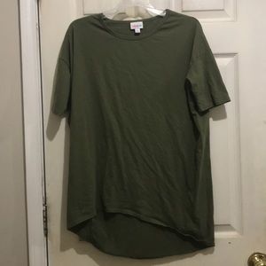 Olive Lularoe oversized shirt! Size xs.